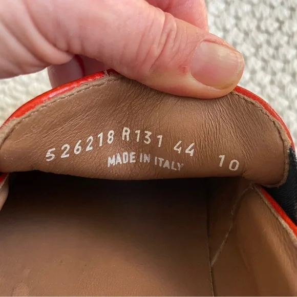 Paul Smith Red Leather Loafers - Picture 11 of 12